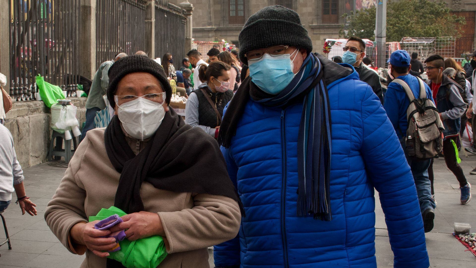 CIUDAD DE MÉXICO, 09DICIEMBRE2022.- La Secretaría de Gestión Integral de Riesgos y Protección Civil, activó la alerta naranja en las alcaldías Milpa Alta y Tlalpan debido a las bajas temperaturas registradas en la ciudad.