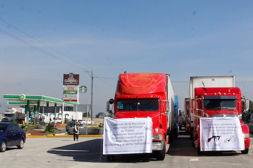 Persiste robo a vehículo y a transportistas en municipios del Triángulo Rojo