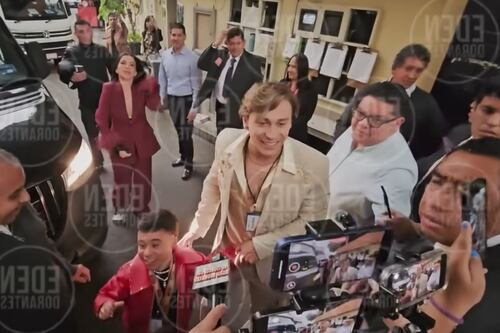 Filtran video de Dalílah Polanco siendo ignorada en Televisa, mientras Aldo y Abelito dan entrevistas
