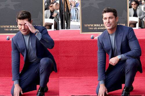 Zac Efron recibe su estrella en el paseo de la fama de Hollywood