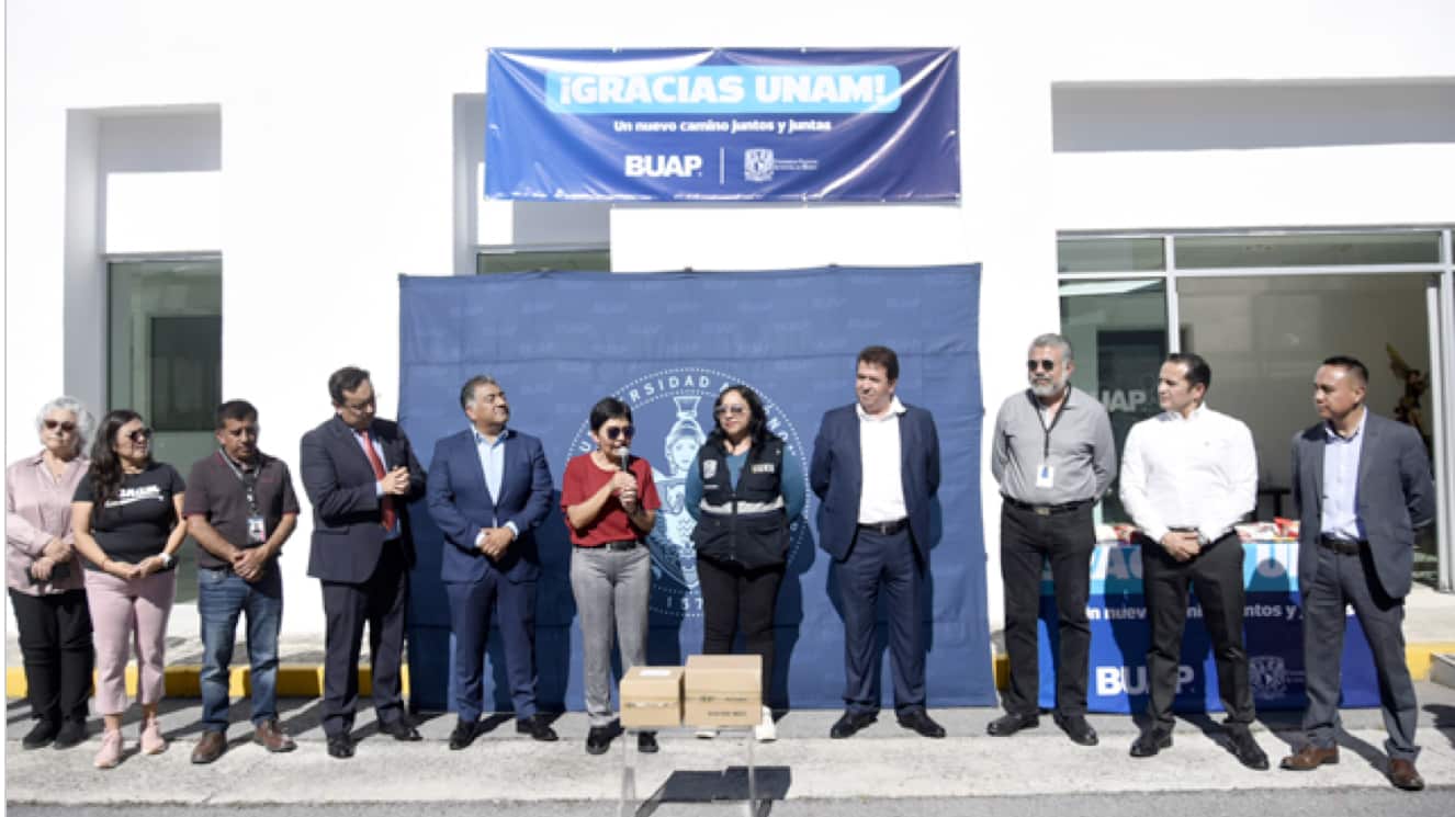 BUAP- UNAM ayuda humanitaria