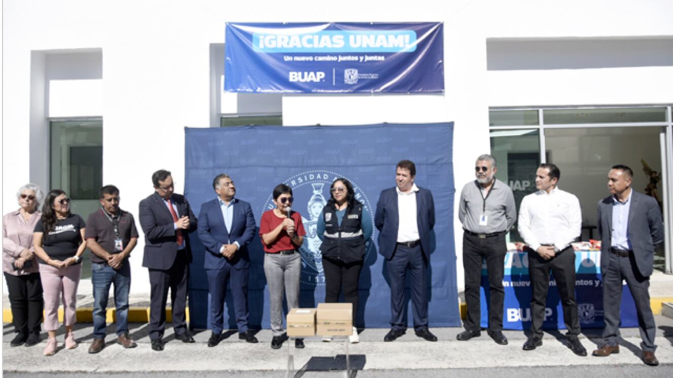 BUAP- UNAM ayuda humanitaria