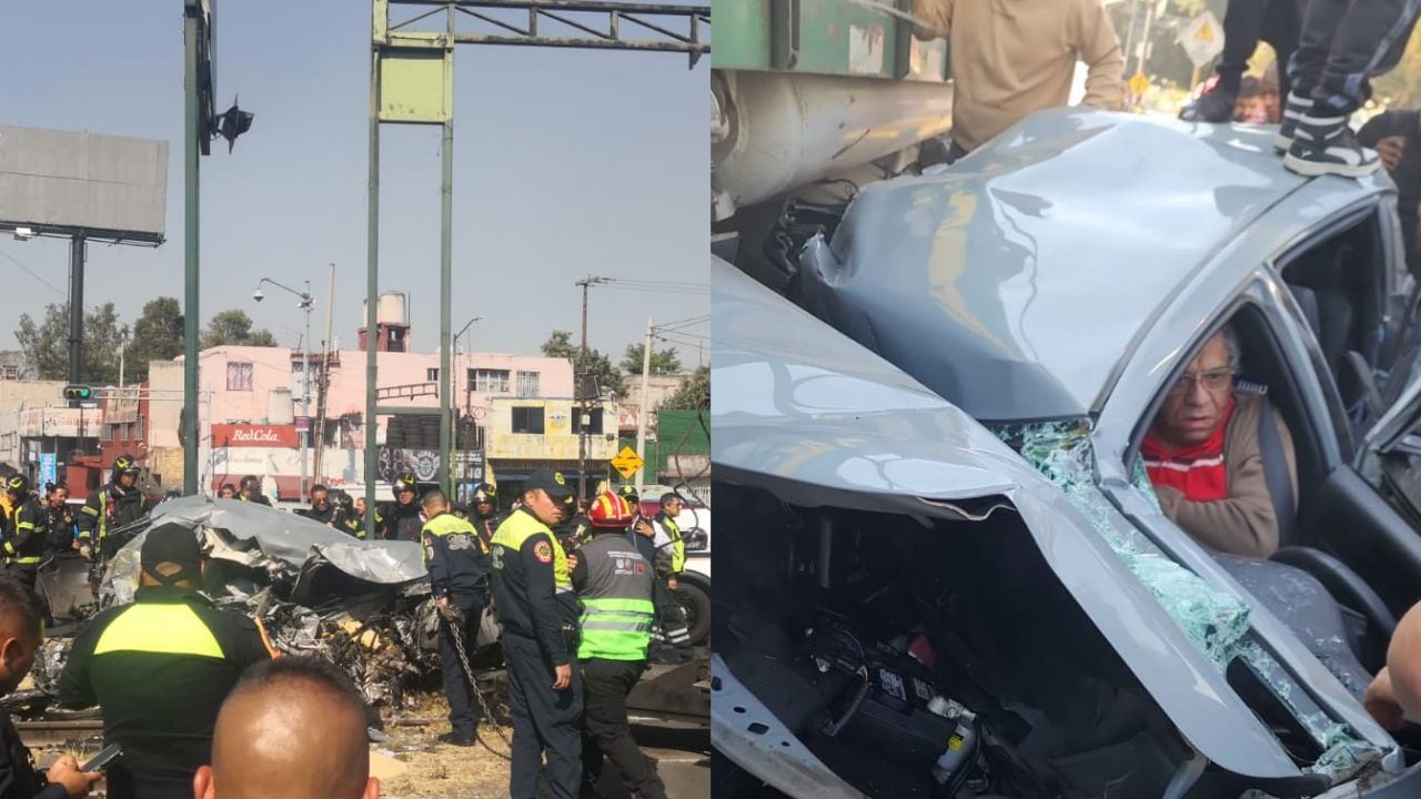 Tren choca contra automóvil en la alcaldía GAM