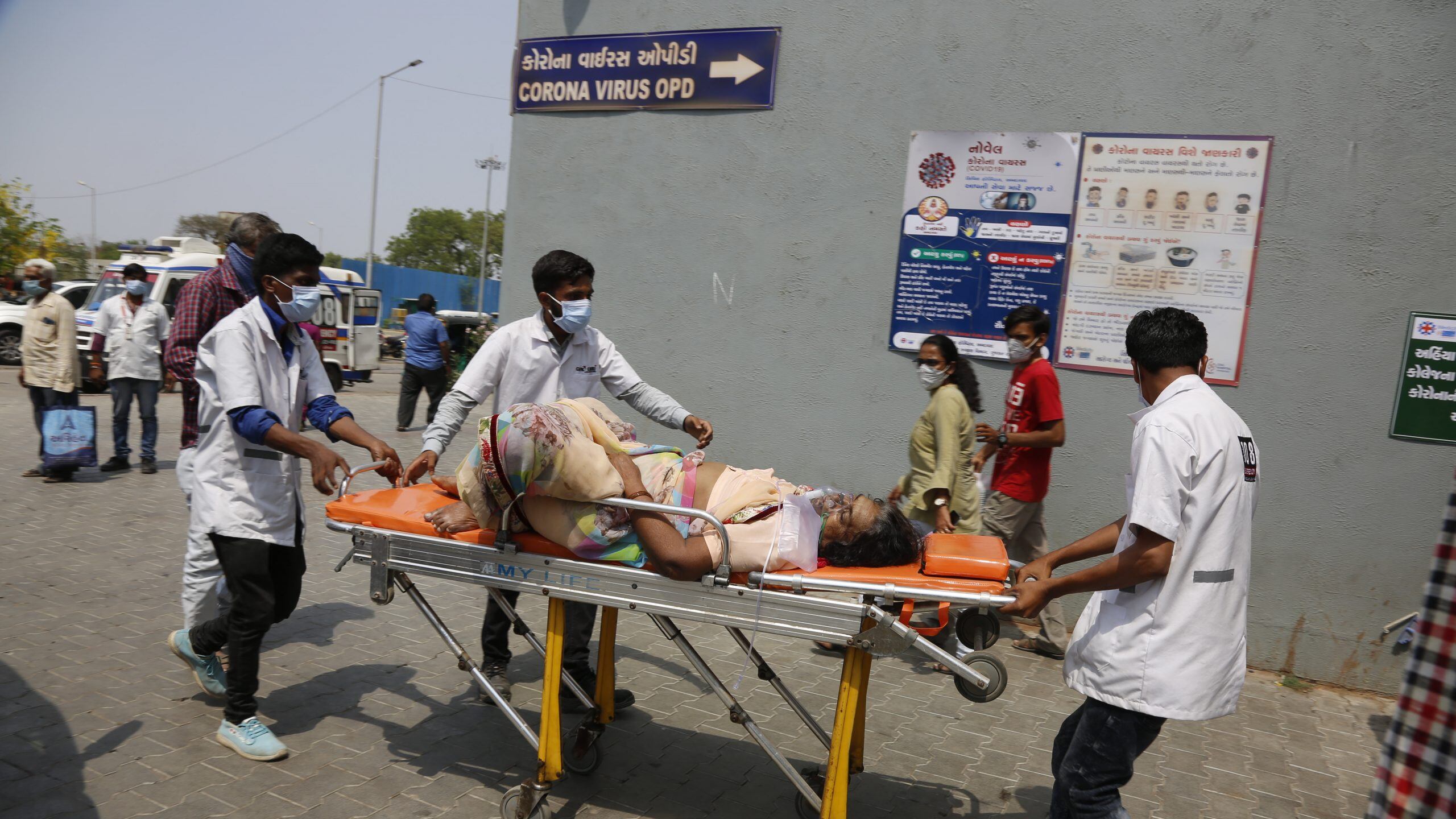 India: mueren 18 en incendio de hospital