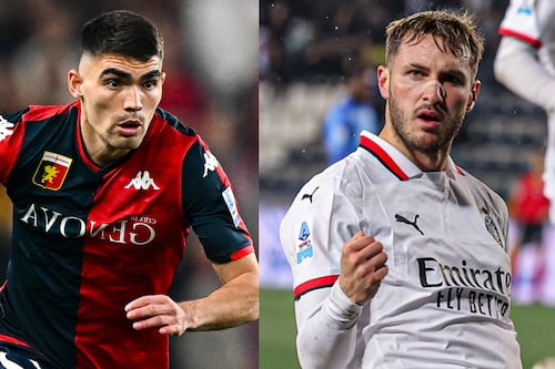 Genoa vs. Milan: ¿Dónde y a qué hora ver el duelo entre Santiago Giménez y Johan Vásquez?