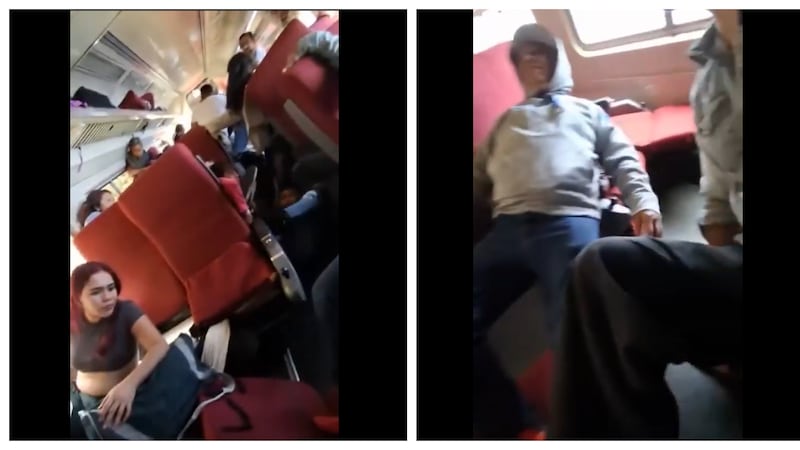 Así se vivieron los momentos de pánico en el descarrilamiento del tren en Oaxaca