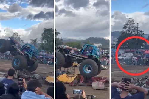 Tragedia en Colombia, monster truck embiste al público y deja muertos y decenas de heridos