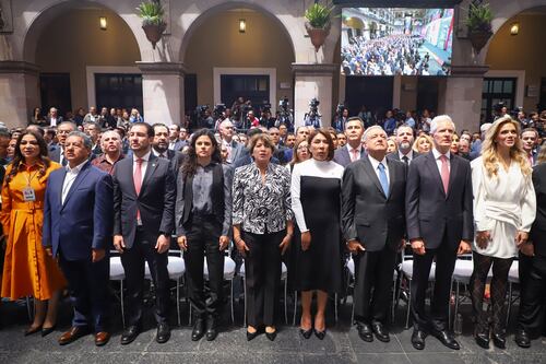 Destaca presencia de mujeres en primera fila durante último informe de Alfredo del Mazo