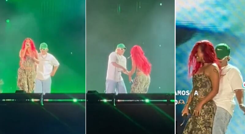 El baile de Karol G y Feid en Puerto Rico