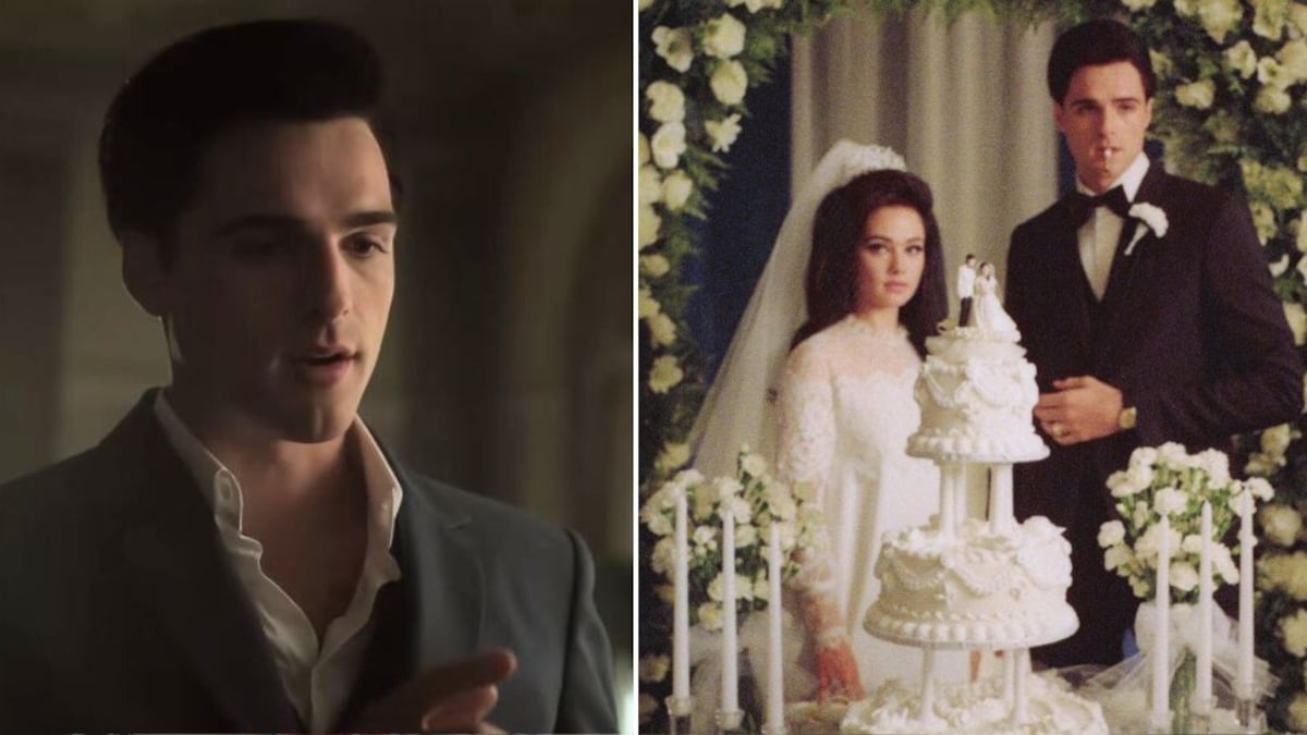 Jacob Elordi y Cailee Spaeny en 'Priscilla' |