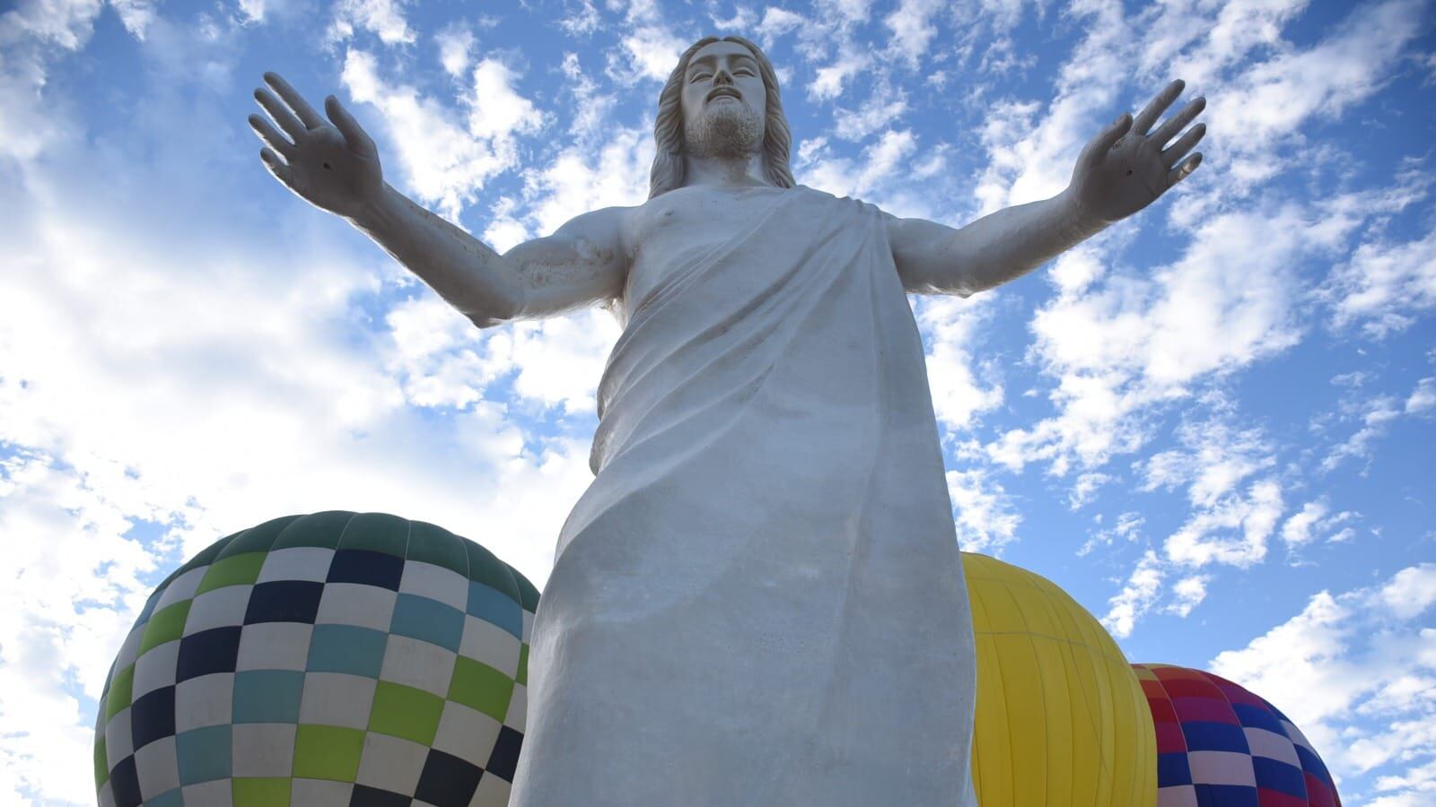 Cristo de la Paz inauguran escultura de 31 metros en Zacatecas