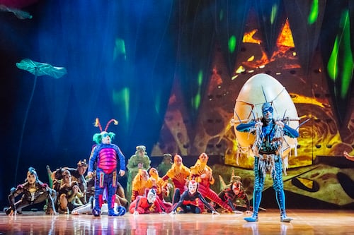 OVO está en Guadalajara: lo que no ves en el escenario del Cirque du Soleil previo al estreno
