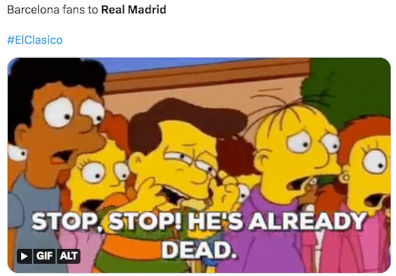 Memes Real Madrid vs Barcelona