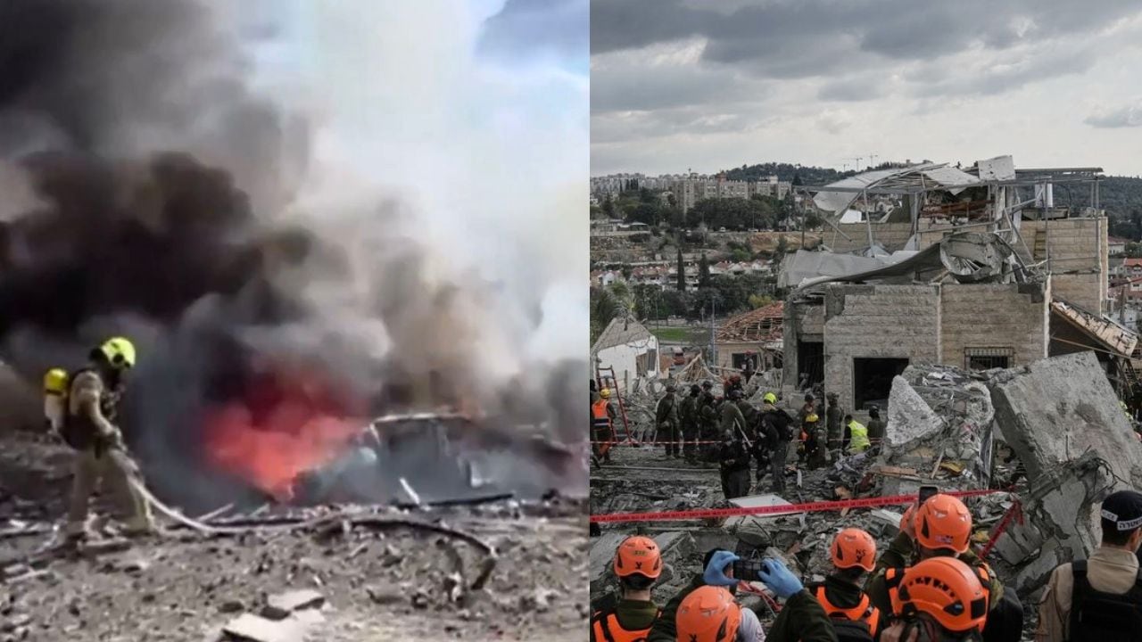 Última hora: Misiles iraníes caen sobre Tel Aviv y Jerusalén, Israel en alerta máxima