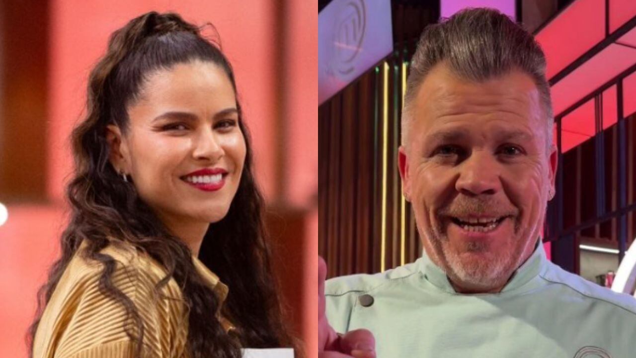 Litzy y el chef Poncho Cadena