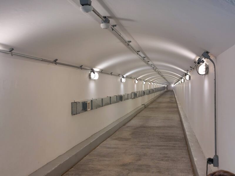 Medios de comunicación tuvieron un breve recorrido por el denominado "bunker" de Genaro García Luna, actual Centro de Inteligencia de la Guardia Nacional