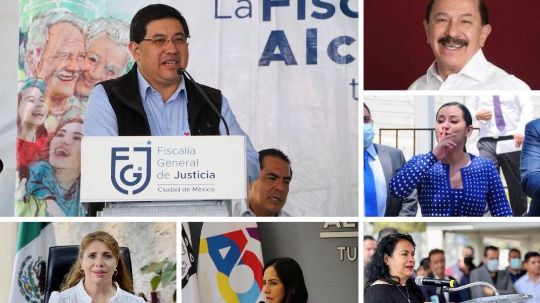 Alcaldes de la CDMX reprobados en confianza.