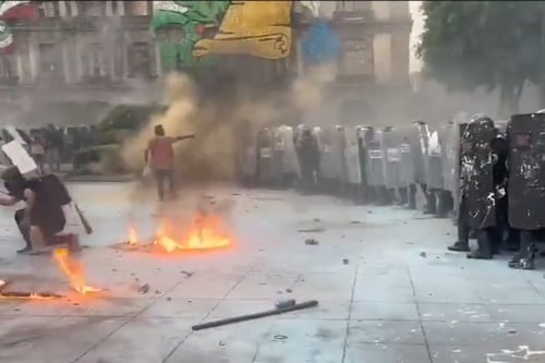 Marcha del 2 de octubre deja casi 130 heridos; SSC desmiente muerte de policía