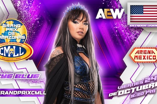 Skye Blue busca conquistar la Arena México en el Grand Prix de Amazonas 2025