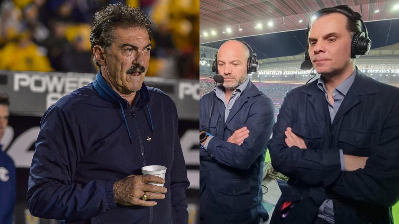 Ricardo La Volpe se lanzó contra Martinoli y García.