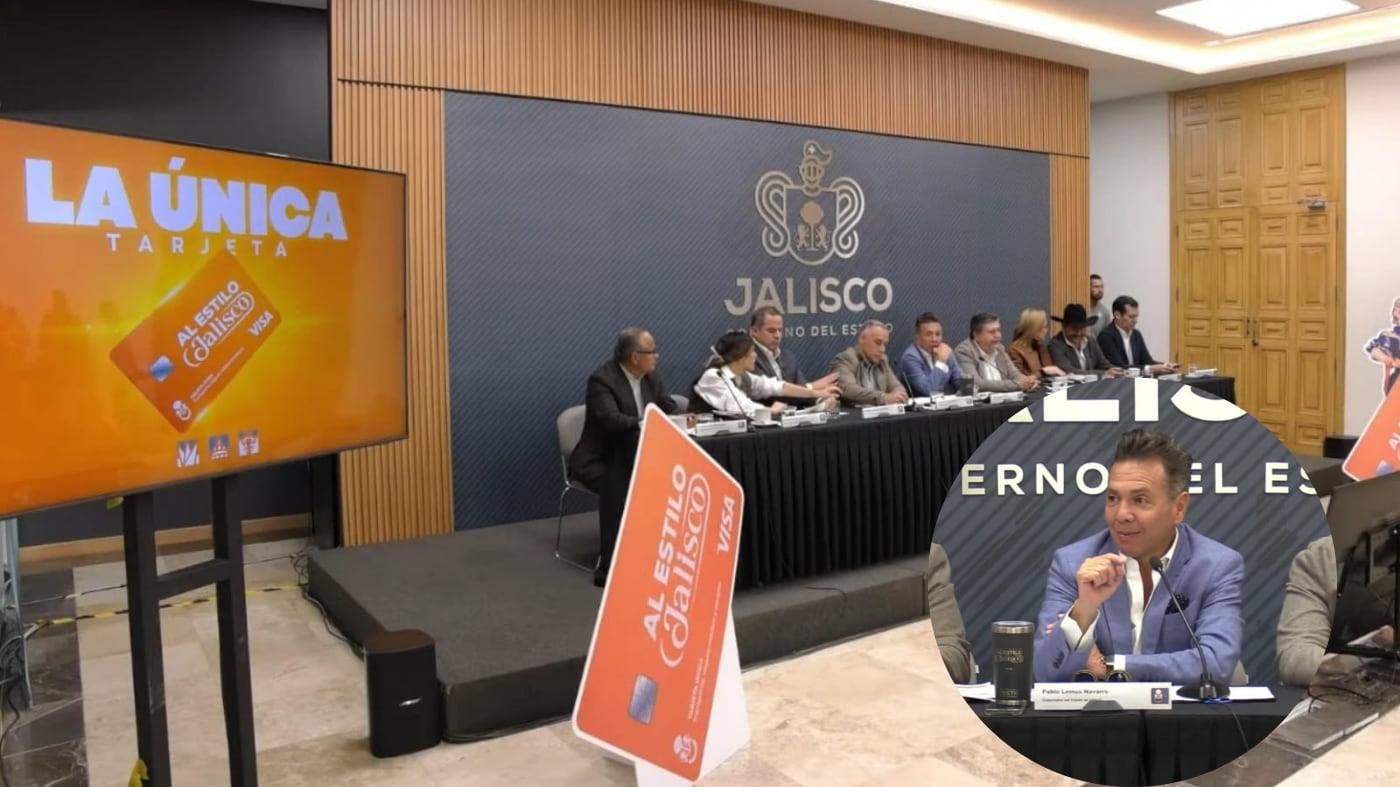 La tarjeta integrará apoyos sociales y servicios financieros. GOBIERNO DE JALISCO