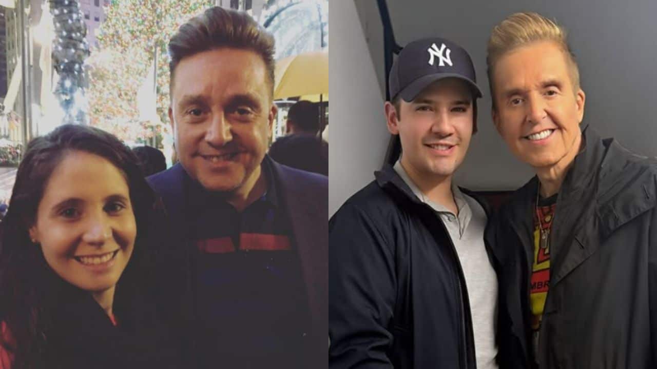 Cristina Riva Palacio, Daniel Bisogno y Charly Moreno