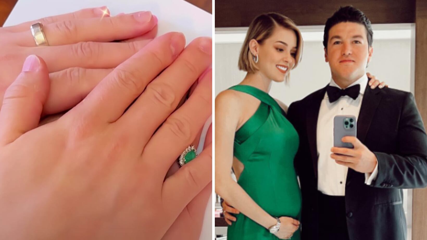 Samuel García y Mariana Rodríguez revelan que el nombre de su bebé