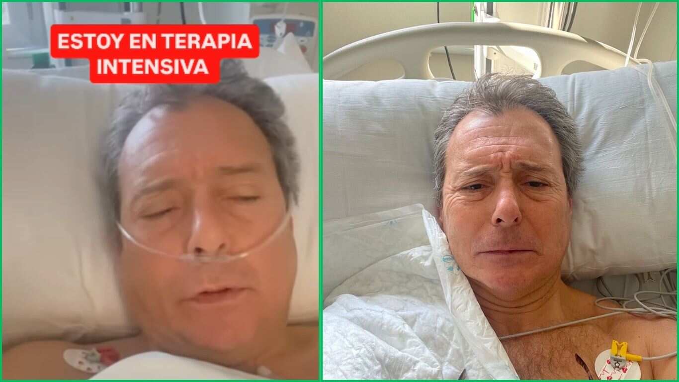 Alberto Peláez en terapia intensiva