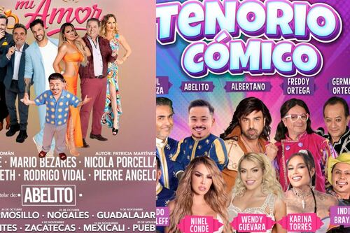 Productores de teatro se pelean por tener a Ninel Conde y Abelito en sus obras