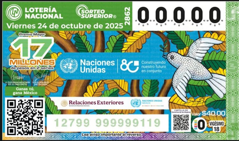 Billete Lotenal ONU