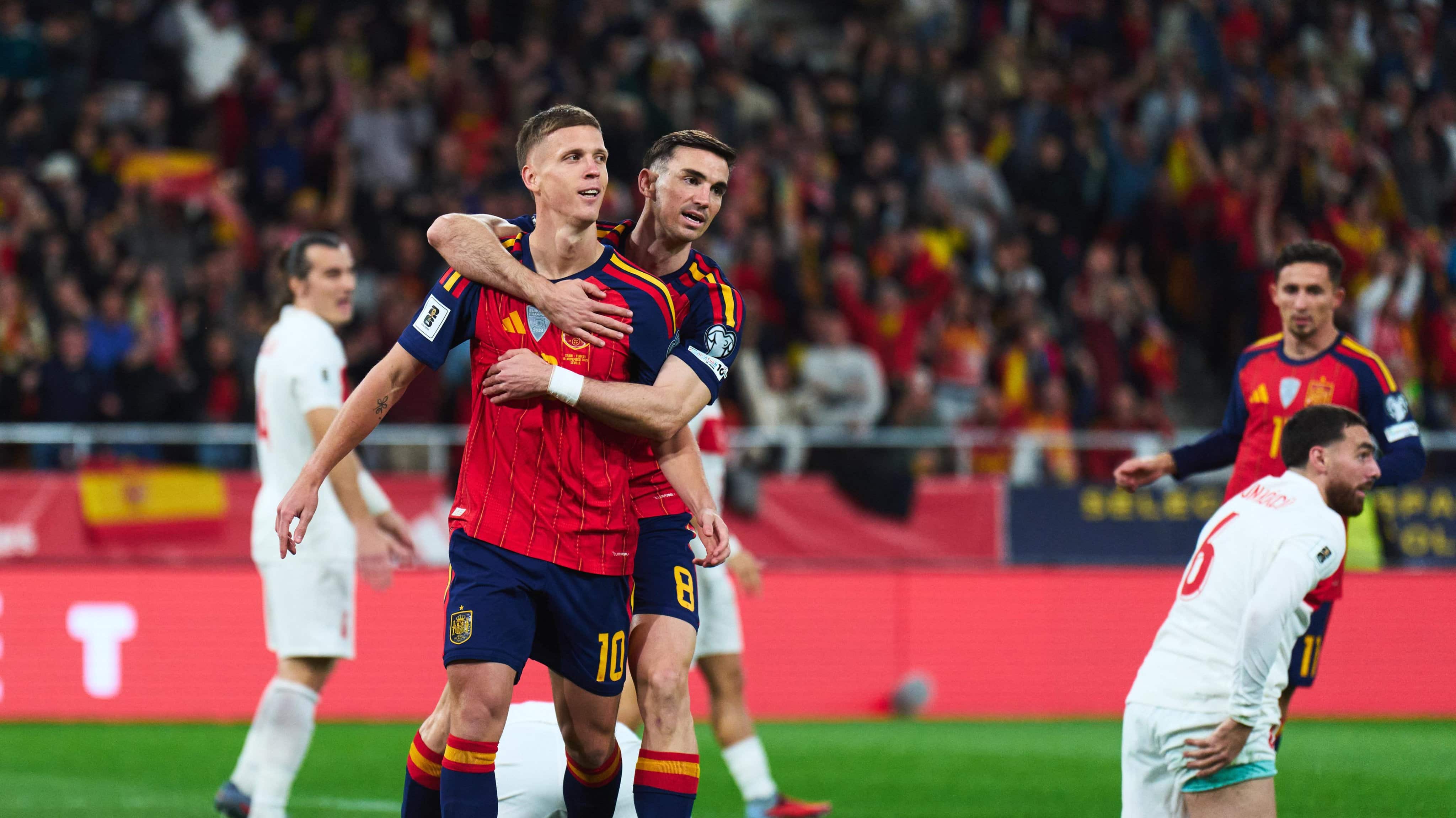 España terminó como líder del grupo E.