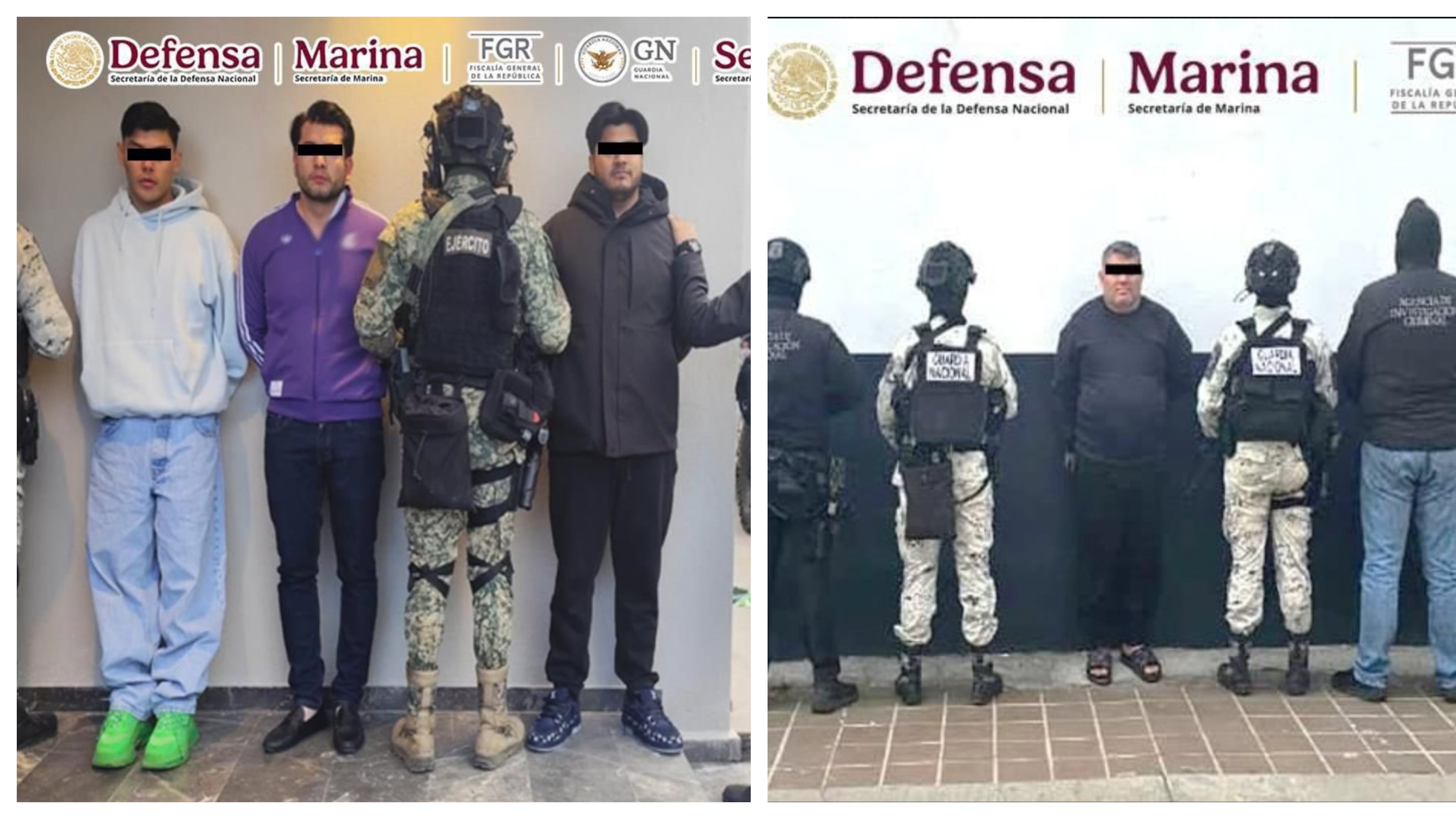 Detienen a lideres criminales