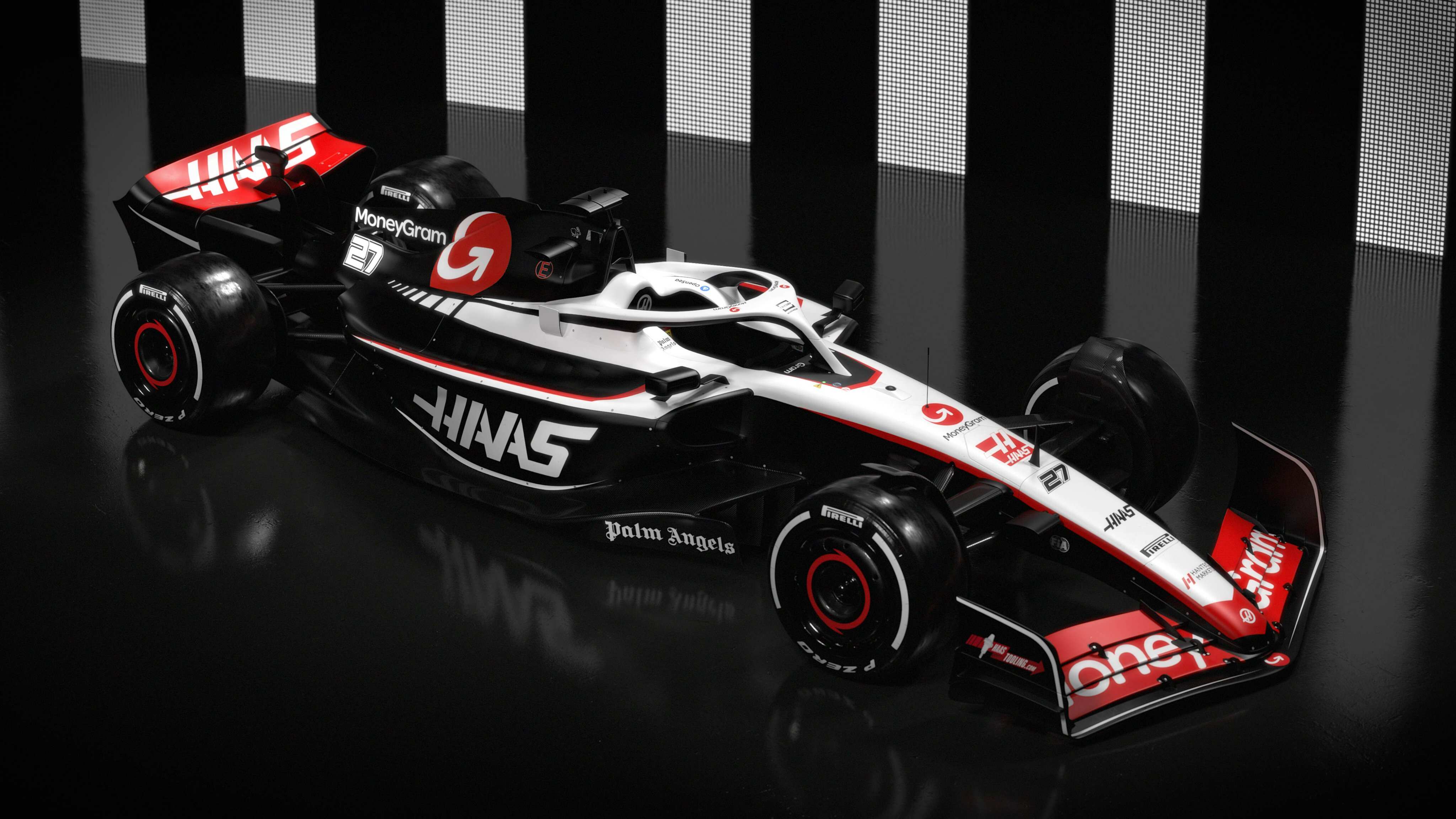 Haas presentó su nuevo VF23.