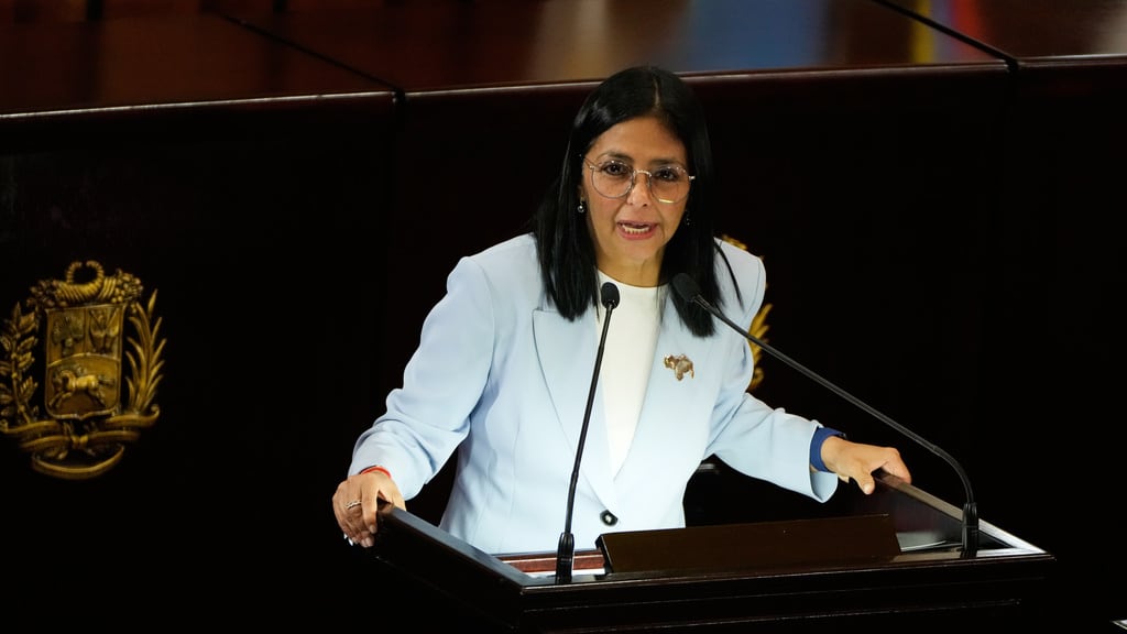 Delcy Rodríguez.