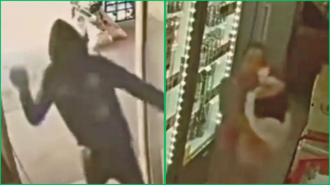 Sujeto lanza piedra contra la cabeza de una mujer en SLP