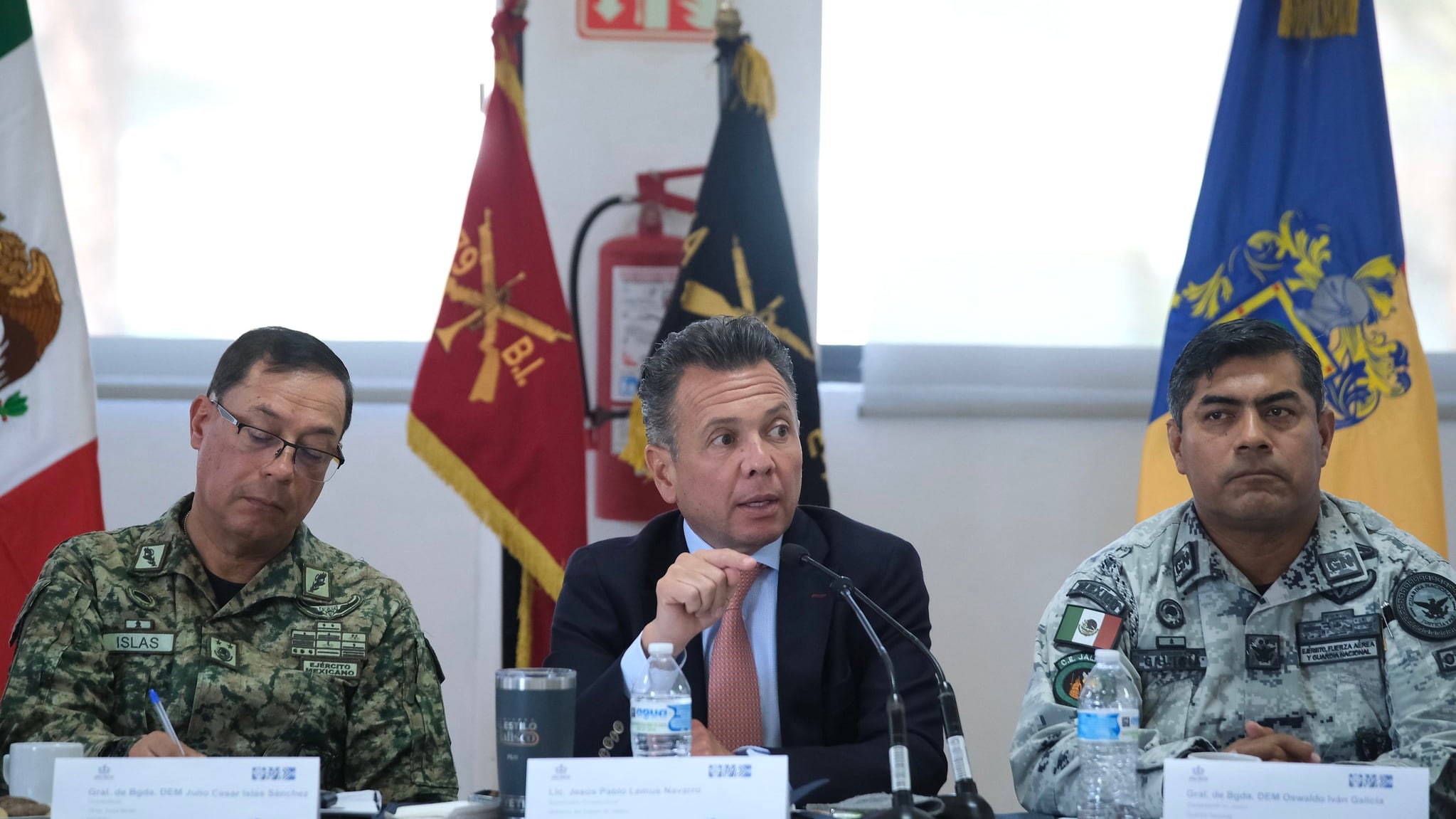El mandatario jalisciense instaló en Tecalitlán la última mesa regional de Seguridad que comprende a las zonas sur y sureste del estado.