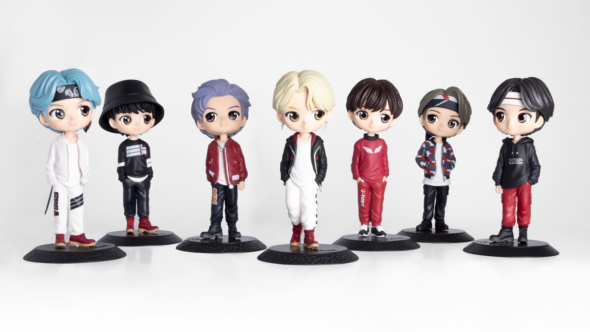 Consigue las nuevas figurillas TinyTAN de BTS