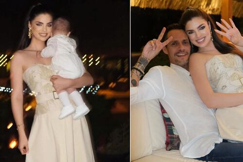 ¿Rompió el gen de Marc? Nadia Ferreira muestra el rostro de su bebé y todos dicen que es su ‘clon’