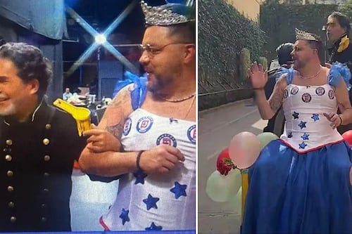 Video: Paul Stanley paga apuesta y se viste de quinceañera tras la derrota de Pumas