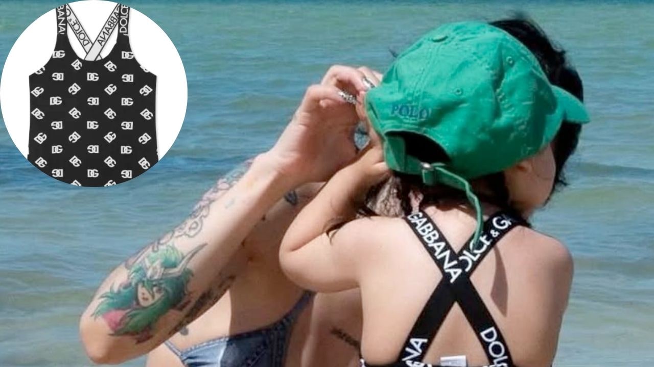 La hija de Cazzu y Christian Nodal fue subida a redes sociales usando un traje de baño de 15 mil pesos.