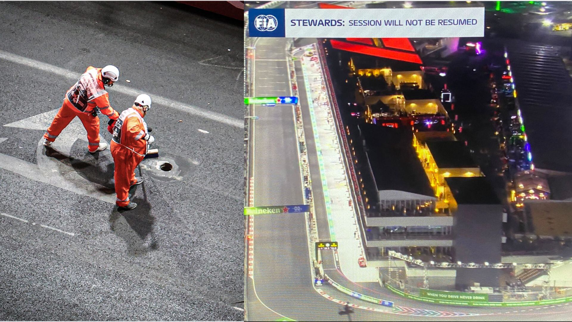 Se suspende el GP de Las Vegas