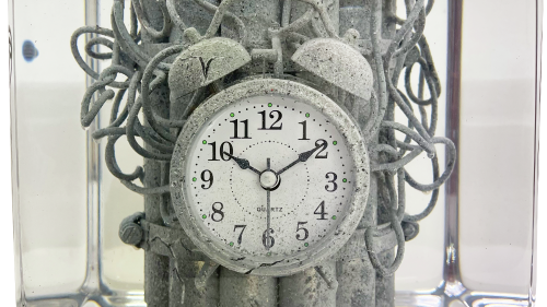 "Time bomb stone", 2022.
Emmanuel Meneses.