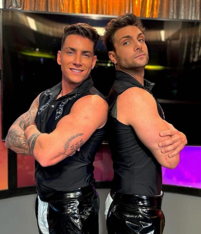 Agustín Fernández y Nicola Porcella
