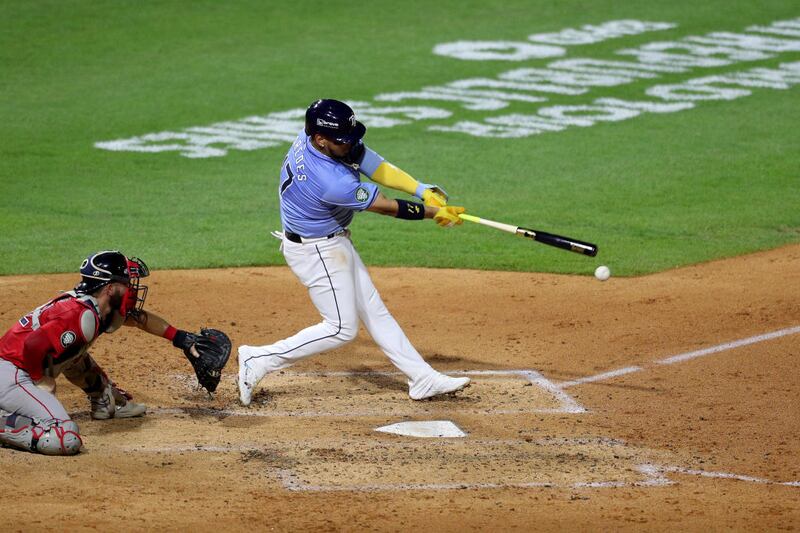 Isaac Paredes será uno de los peloteros mexicanos que buscará consolidarse en las Grandes Ligas con Tampa Bay Rays.