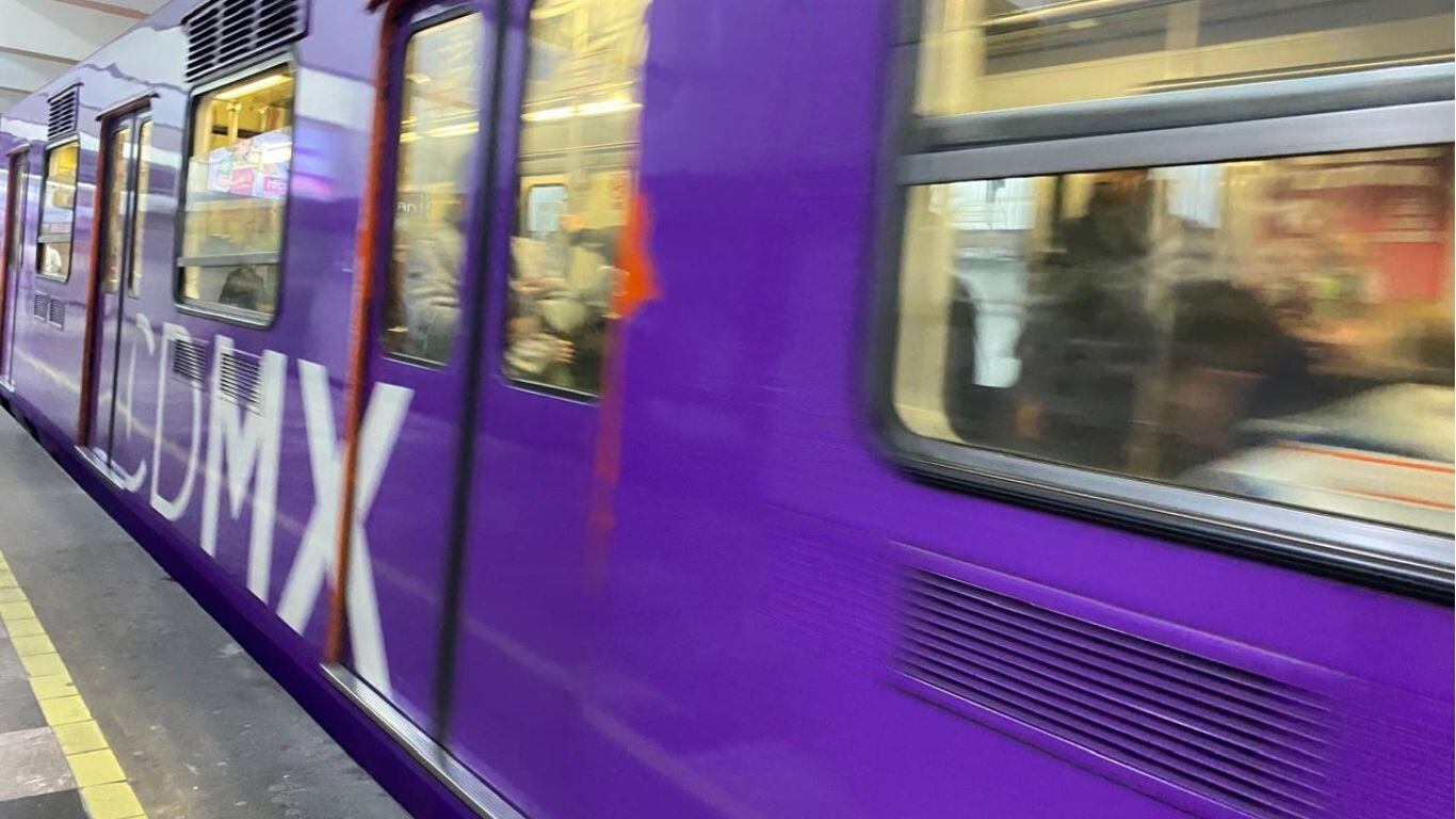 ¡Sin gente y no funciona el Metro!