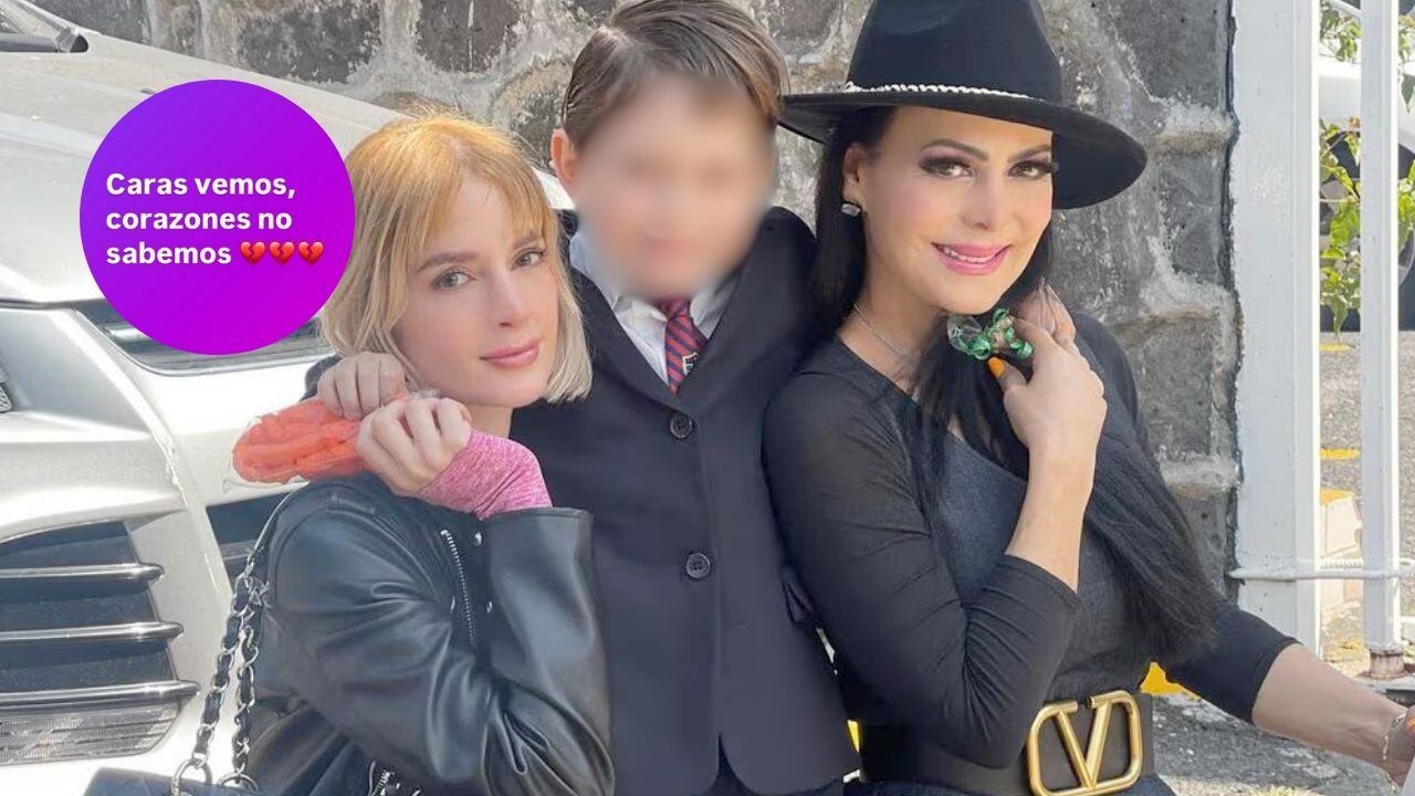 La nuera de Maribel Guardia responde a las acusaciones de Maribel Guardia.