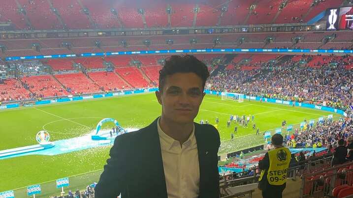 Roban reloj a Lando Norris en la final de la Eurocopa