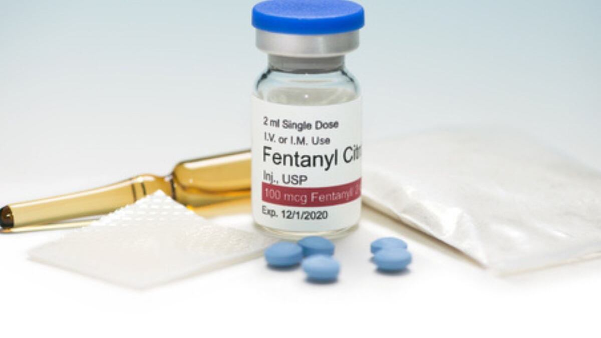 Escases de fentanilo médico en hospitales.