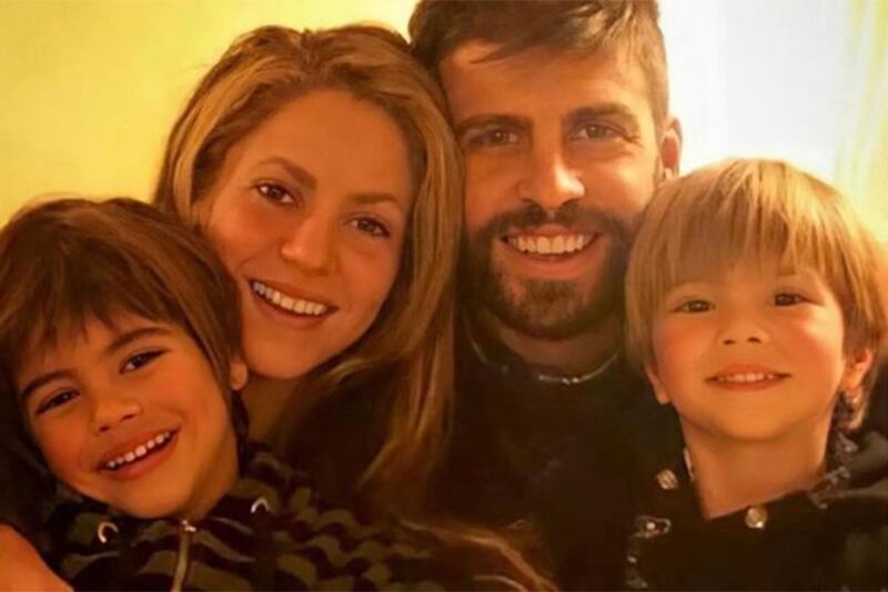 Gerard Piqué dejó ir a sus hijos y lo critican en las redes.