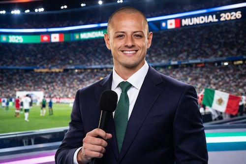 Bombazo: Chicharito debutará como comentarista deportivo de esta televisora en el Mundial 2026